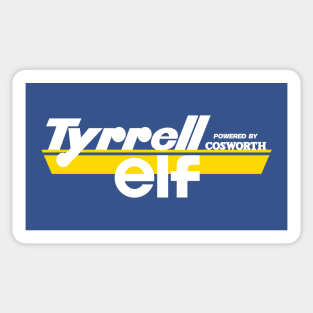 Tyrrell F-1 Team P34 6 Wheeler Sticker